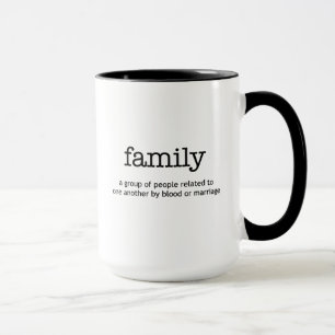 Taza de la inspiración de la familia