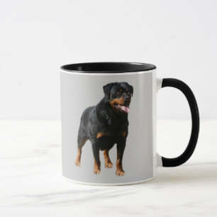 Taza de la inteligencia de Rottweiler, leal y