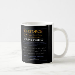 Taza de la intención de LifeForce: Evidente