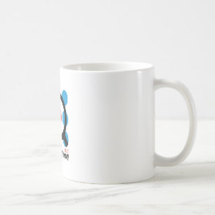 Taza de la investigación de AECT y de café de la