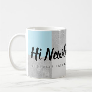 Taza de la invitación del café del empleado del
