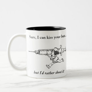 Taza de la inyección de la enfermera