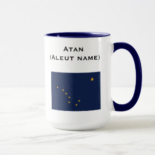Taza de la isla de Alaska* Attu