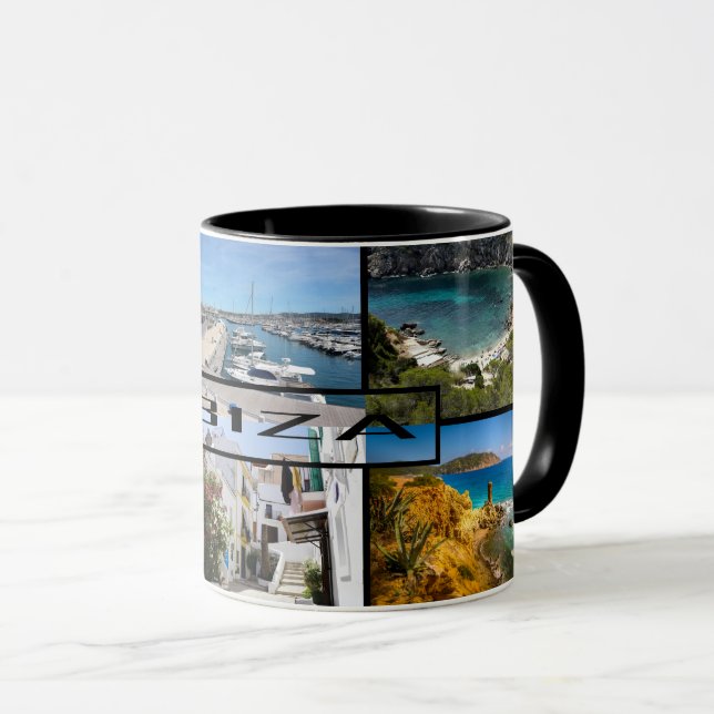 taza de la isla de Ibiza en Baleares (Anverso derecho)