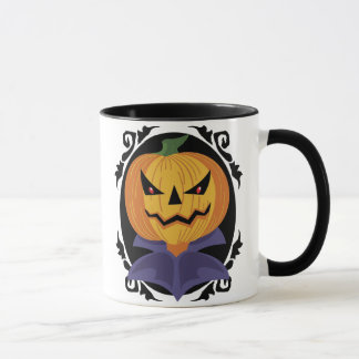 Taza de la Jack-o-linterna del vintage