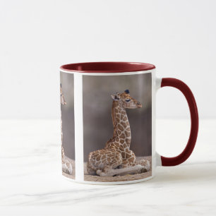 Taza de la jirafa del bebé