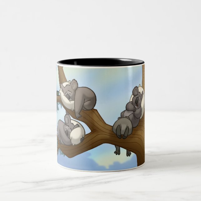 Taza de la koala el dormir (Centro)