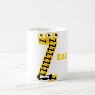 Taza de la letra Z