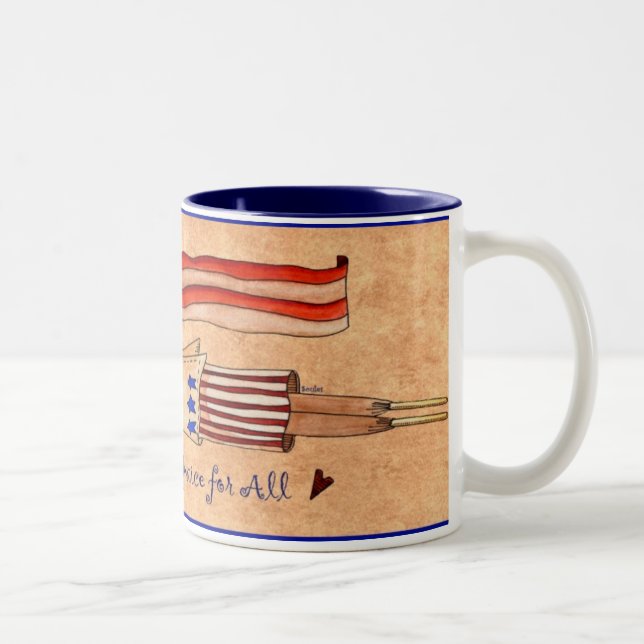 Taza Bicolor liberty mug (Derecha)
