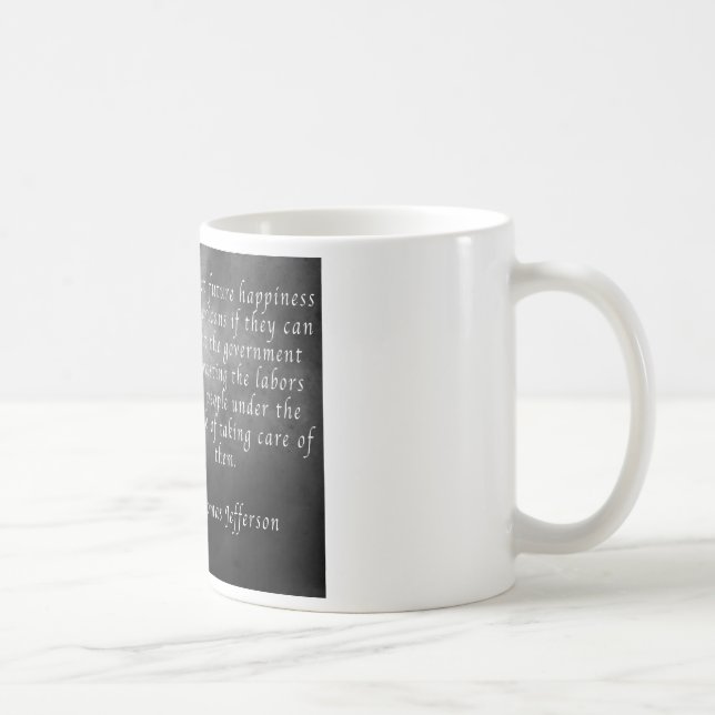 Taza de la libertad de Jefferson (Derecha)