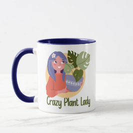 Taza de la loca de las plantas