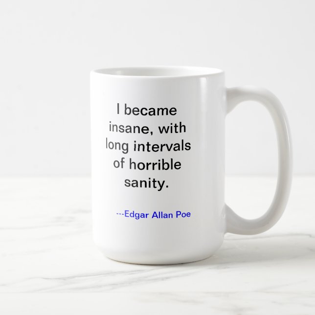 Taza de la locura del Poe (Derecha)