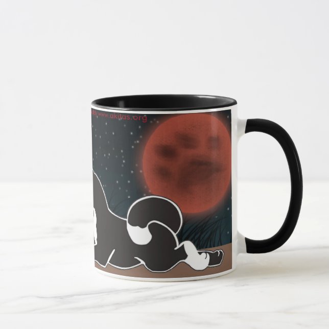 Taza de la luna de cosecha de MARTE Akita (Derecha)