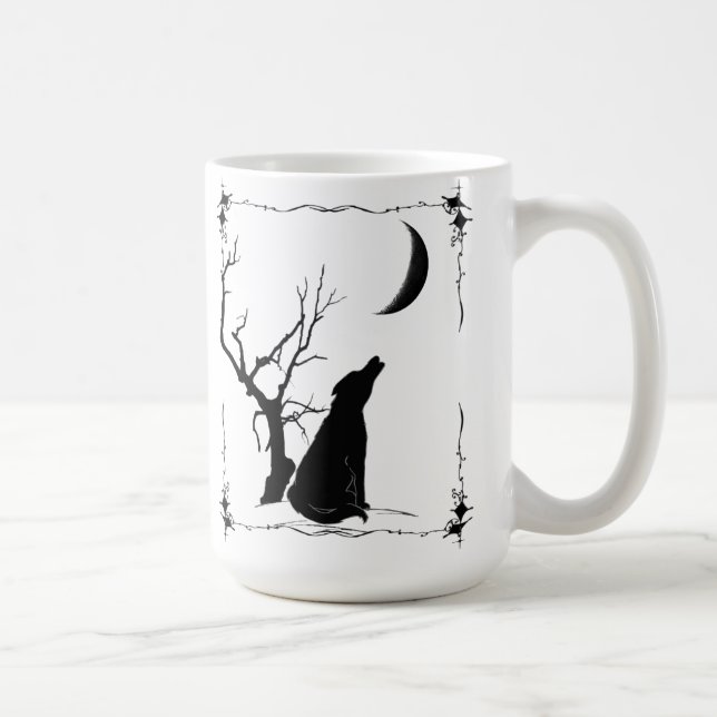 Taza de la luna del coyote (Derecha)