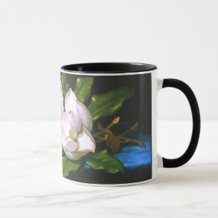 Taza de la magnolia del vintage