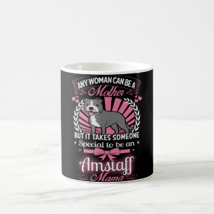 Taza de la mamá de Amstaff