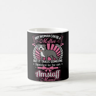 Taza de la mamá de Amstaff