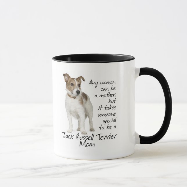 Taza de la mamá de Jack Russell Terrier (Derecha)