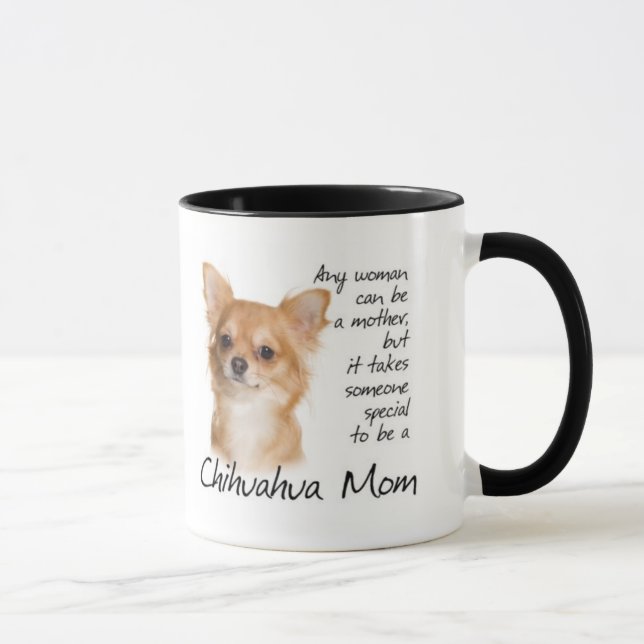 Taza de la mamá de la chihuahua (Derecha)