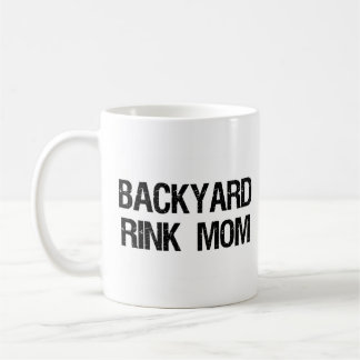 Taza de la mamá de la pista del patio trasero