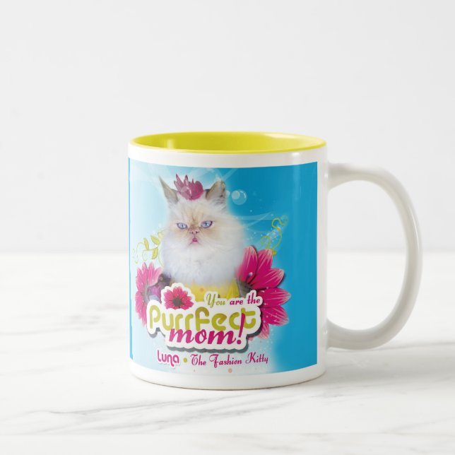 Taza de la mamá de Purrfect (Derecha)