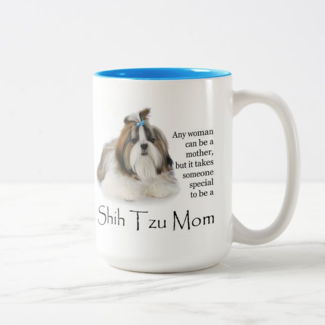 Taza de la mamá de Shih Tzu (Derecha)
