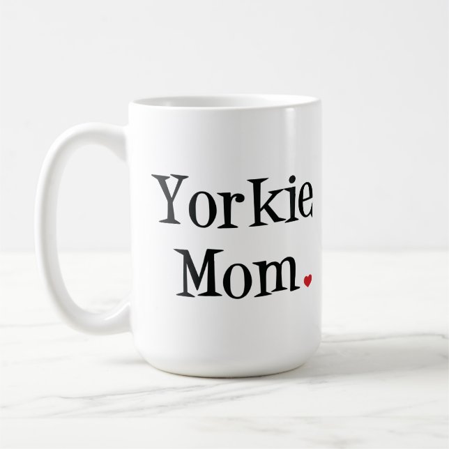 Taza de la mamá de Yorkie (Izquierda)