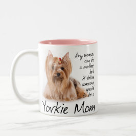 Taza de la mamá de Yorkie