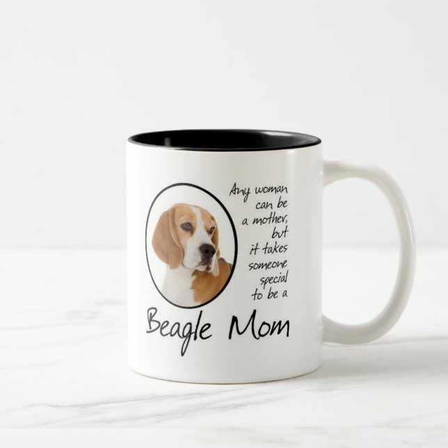 Taza de la mamá del beagle (Derecha)