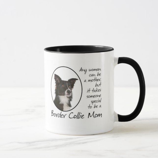 Taza de la mamá del border collie (Derecha)
