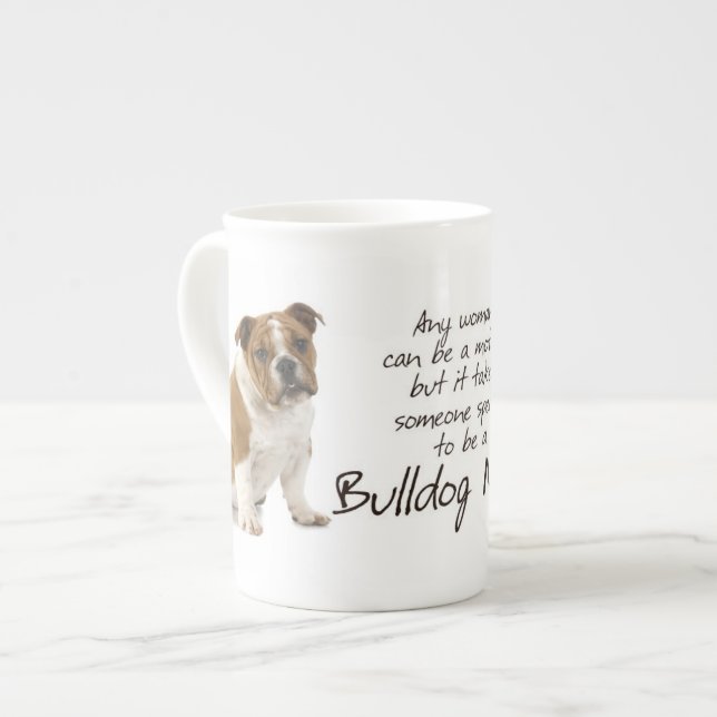 Taza de la mamá del bulldog (Izquierda)