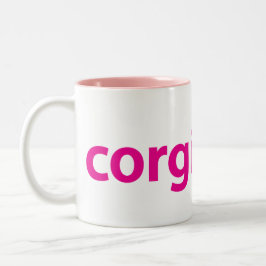 Taza de la mamá del Corgi