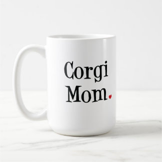 Taza de la mamá del Corgi