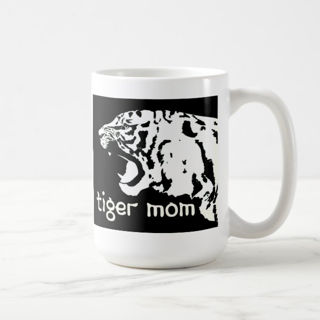 Taza de la mamá del tigre (mamá del Taekwondo) (Derecha)