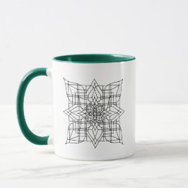 Taza de la mandala del virgo