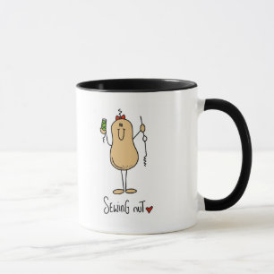 Taza de la maniática de la costura