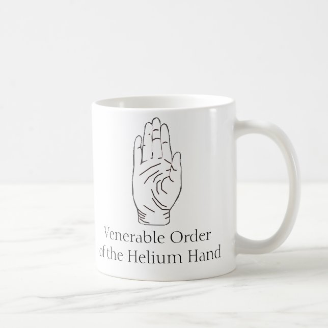 Taza de la mano del helio (Derecha)
