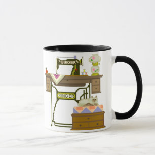 Taza de la máquina de coser