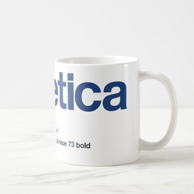 Taza de la marina de guerra de LoveHelvetica (Derecha)