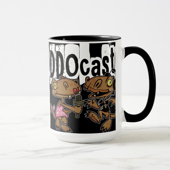 Taza de la mascota de DDOCast (Derecha)