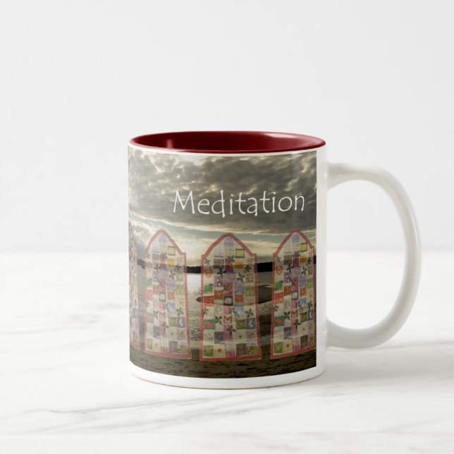 Taza de la meditación del Mindfulness (Derecha)
