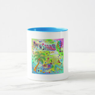 Taza de la melodía atemporal de Palm Springs