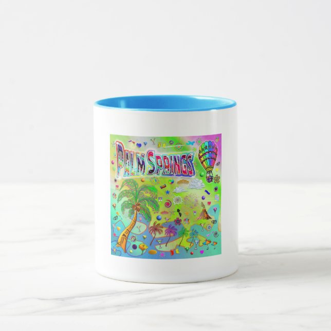 Taza de la melodía atemporal de Palm Springs (Centro)