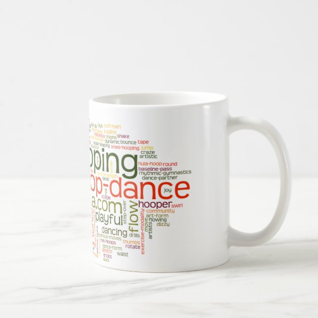 Taza de la mezcla de la palabra de la danza del (Derecha)