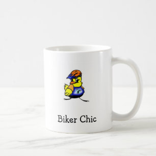 Taza de la moda del motorista