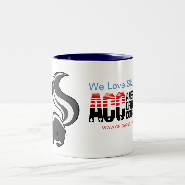 Taza de la mofeta del congreso de Cribbage del (Centro)