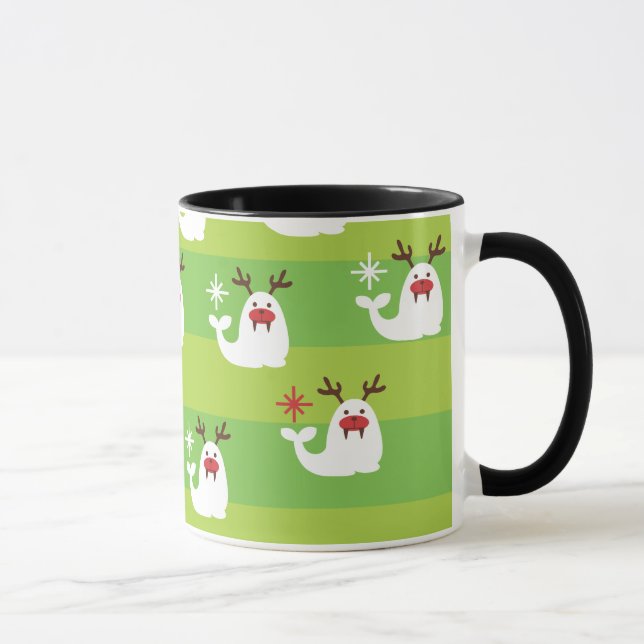 Taza de la morsa de Navidad (Derecha)