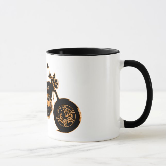 Taza de la motocicleta de Guzzi (Derecha)