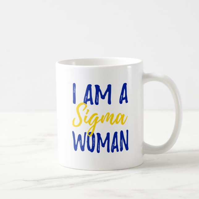 Taza de la mujer de la sigma (Derecha)