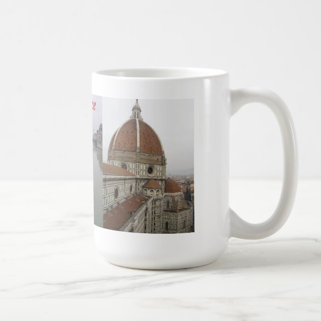 Taza de la Multi-Vista de Florencia, Italia (Derecha)